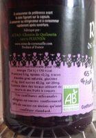 Confiture De Mres Bio REINE DE CORNOUAILLE Ingredients