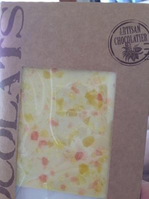 Chocolat Blanc  L'orange Et Au Citron