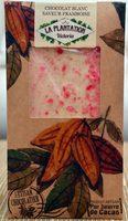 Chocolat Blanc Saveur Framboise Report Card
