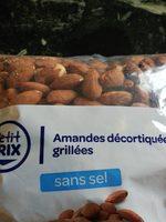 Amandes Dcortiques Grilles Ingredients