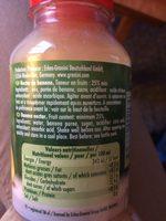 Nektar Granini Bananowy Ingredients