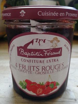 Confiture 4 Fruits Rouges