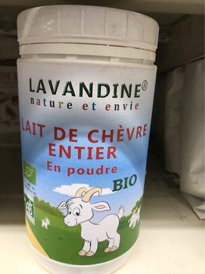 LAIT DE CHEVRE EN POUDRE