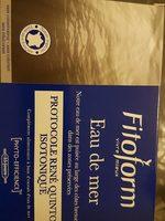 Eau De Mer Isotonique - 30 Ampoules - Fitoform Report Card