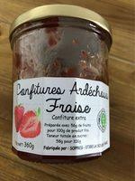 Confiture Ardechoise Fraise Report Card