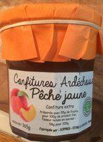 Confiture Ardechoise Peche Jaune Report Card