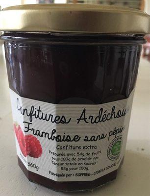 Confiture Extra De Framboise Sans Ppins