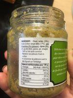 Tapenade Verte Ingredients