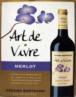 Vin Merlot Pays D'Oc IGP Art De Vivre Grard Bertrand Report Card
