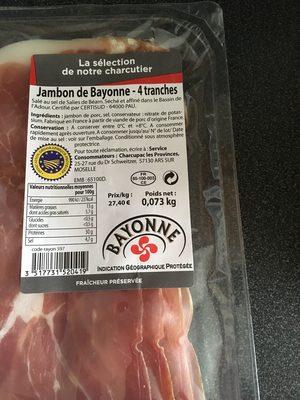 Jambon De Bayonne