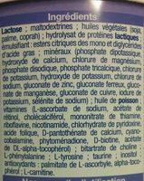 Physiolac Ingredients