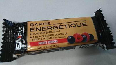 Barre Energetique Fruits Rouge