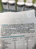 Eafit Protine Vgtale Premium Chocolat Ingredients