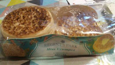 Crumpet Nature. Crpes Anglaises