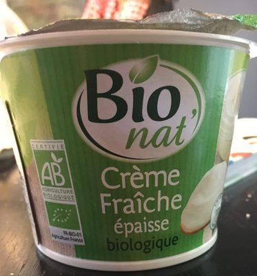 Bio Nat Creme Fraiche Epaisse 30%MG Pot