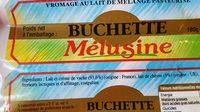 Buchette Melusine Ingredients