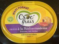 Olives Dnoyautes  La Mditerranenne, CROC'FRAIS, Barquette Report Card