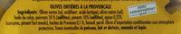 Olives  La Provenale Ingredients