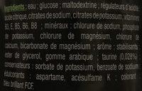 Boisson Isotonic Worldriderz Saveur Multifruits 500 ML - Eric Favre Ingredients