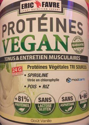 Eric Favre Protines Vegan