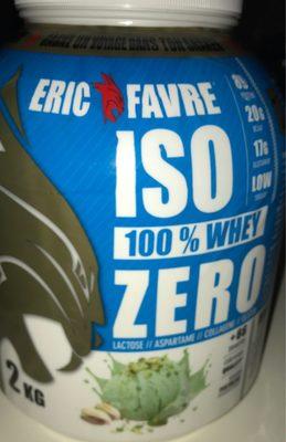Eric Favre Iso Zero 100% Whey Saveur Pistache 2KG Offre Spciale Lancement