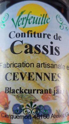 Confiture Cassis