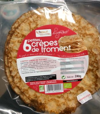 6 Petites Crpes De Froment