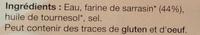 6 Galettes De Sarrasin Ingredients