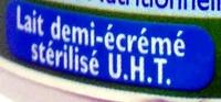 GrandLait Demi-crm Ingredients