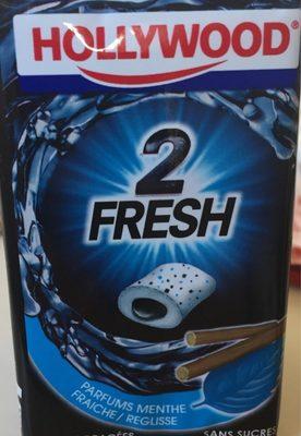 Hollywood 2 Fresh Menthe Reglisse Tripack 66G