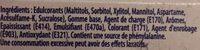 Hollywood Blancheur Parfum Menthe Polaire (10 Drages) Ingredients