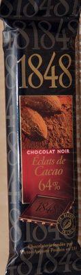 Chocolat Noir Clats De Cacao 64%