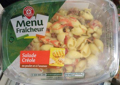 Salade Crole Au Poulet Et  L'ananas