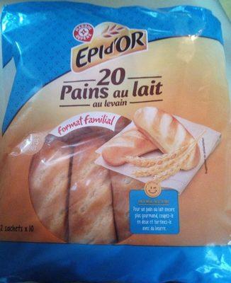 20 Pains Au Lait Au Levain
