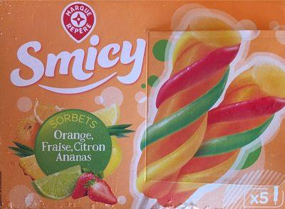 Glace Twist Sorbet Smicy Multifruits X5