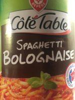 Spaghetti Bolognaise Ct Table Repre Leclerc 415G Report Card