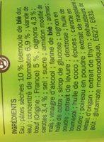 Spaghetti Bolognaise Ct Table Repre Leclerc 415G Ingredients