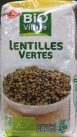 Lentilles Vertes Bio - 500 G - Bio Village Report Card