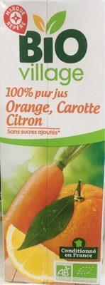 Jus Orange Carotte Citron