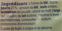 Galettes Du Bocage Normand Ingredients