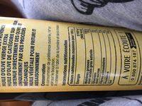 Huile D'olive De Provence Ingredients