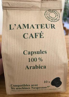 Capsule Caf Amateur 10 Sachets De