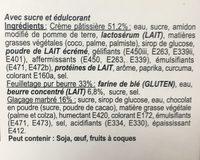 Millefeuille Ingredients