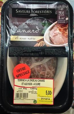 Terrine  Cuire Au Canard Et Aux Noix