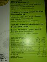 Craquantes De Vinsobre Ingredients