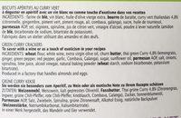 Petits Biscuits Voyageurs Ingredients