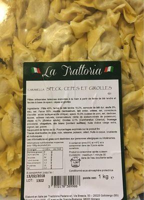 Caramella Speck, Cepes, Girolles