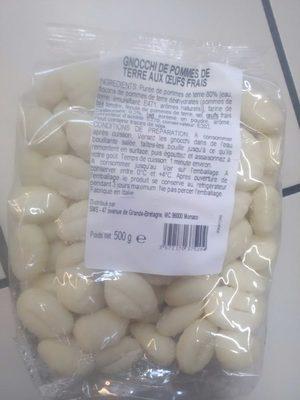 Gnocchis De Pomme De Terre Aux Ufs Frais