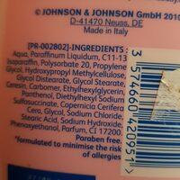 Johnson's Baby Lotion Ingredients