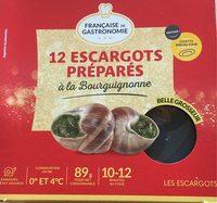 12 Escargots  La Bourguignonne - Belle Grosseur Report Card